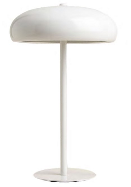 ABAJUR COQUE BRANCO 2XE14 D25XA40CM
