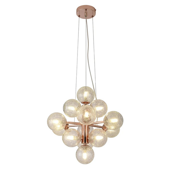 PEND VINHA COBRE/TRANSP.14XG9 D45XA45CM