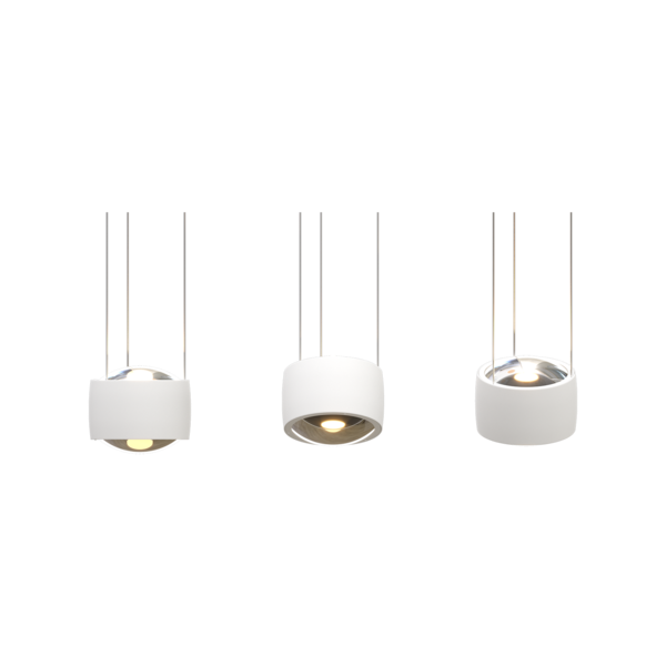 PENDENTE AURA LED 11,78W 513LM 110°/80° DIM.D82X100MM