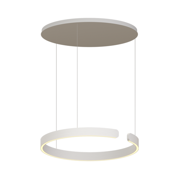 PENDENTE TATO ARCO LED INTERCAMBIÁVEL 52W 1247LM CONTR.POR GESTOS D600X52MM
