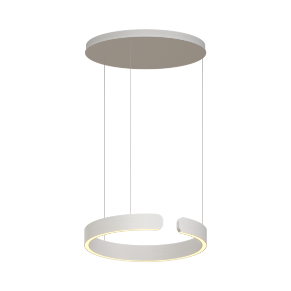 PENDENTE TATO ARCO LED INTERCAMBIÁVEL 35W 801LM CONTR.POR GESTOS D400X52MM
