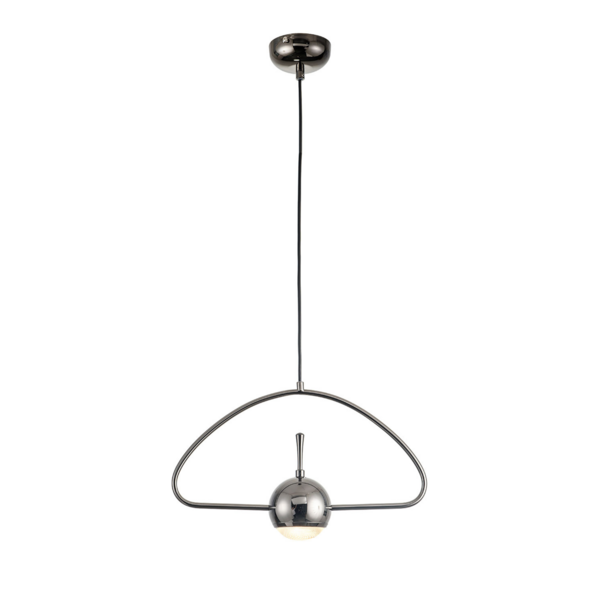 PEND ANELLI METAL DIFUSOR EM VIDRO LED 5W 3000K - FP1160