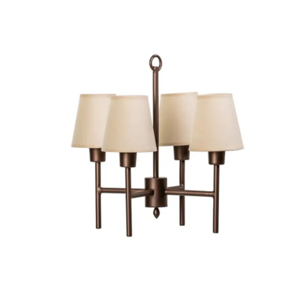 LUSTRE TOCHEIRO MINI D480XA415MM 4XE27 - LU 411/M