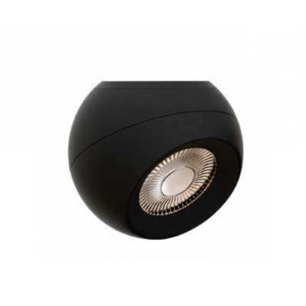 SPOT ÍRIS DIR.360º LED 7W 3000K 560LM IRC90 82,5X110MM PRETO