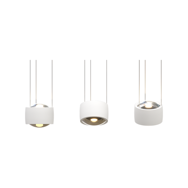 PENDENTE AURA LED 11,78W 513LM 110°/80° DIM.D82X100MM