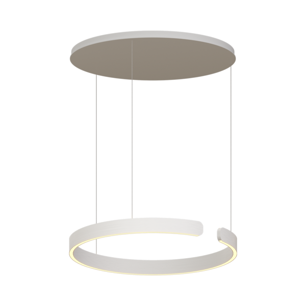 PENDENTE TATO ARCO LED INTERCAMBIÁVEL 52W 1247LM CONTR.POR GESTOS D600X52MM