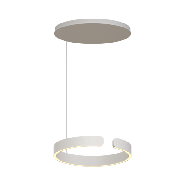 PENDENTE TATO ARCO LED INTERCAMBIÁVEL 35W 801LM CONTR.POR GESTOS D400X52MM