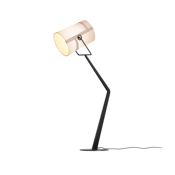 COLUNA DE PISO ELION OMEGA 1XR7S 345X1900MM AÇO/TECIDO