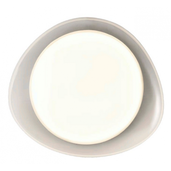 SOBREPOR CORE TRANSP/BRANCO 1X30W 3000K 1800LM L63,4XC57,4XA20CM