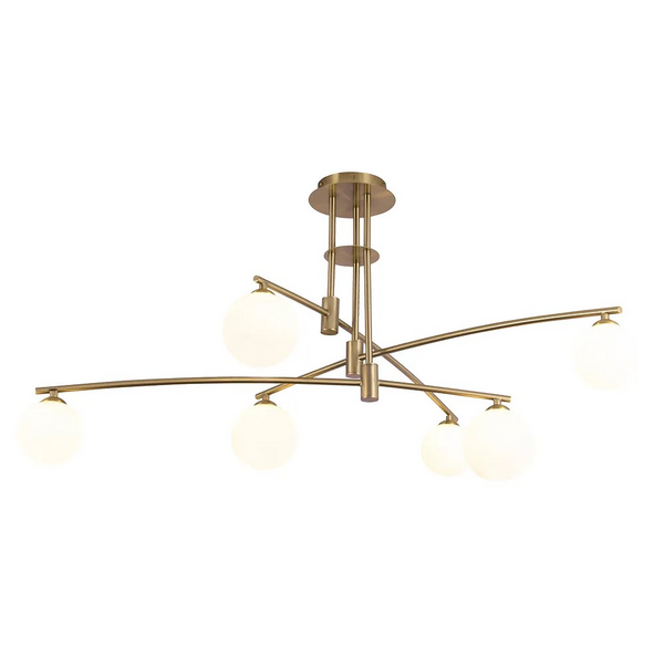 SOBREPOR CALDER DOURADO/ BRANCO 6XG9 C116XA52CM