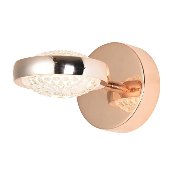ARAND BEEP DOURADO 1X8W 3000K 500LM C20XL12XA6CM