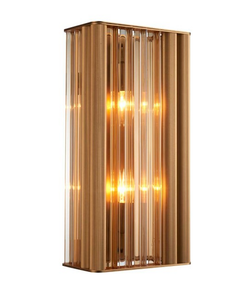 ARAND BRISE DOURADO/AMBAR 2XE14 L13XC22XA45CM