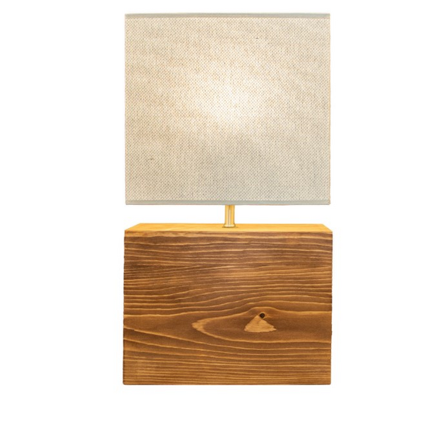 ABAJUR BALI NATURAL S/CUPULA 1XE27 C30XL12XA33CM