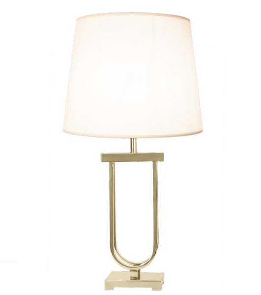 ABAJUR TASA DOURADO S/CUPULA 1XE27 C20XL13XA55CM