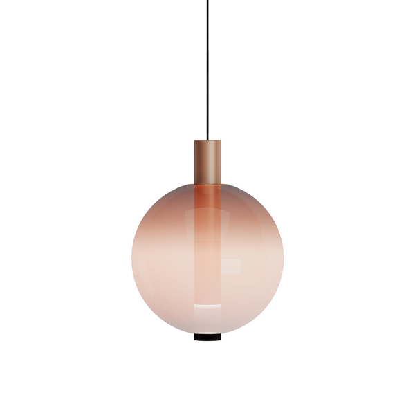 PENDENTE RENÉ LED 5W 3000K 250LM D200X259MM BRONZE