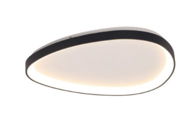 SOBREPOR BIO PRETO/BRANCO 1X48W 3000K 3120LM D60XA5,8CM