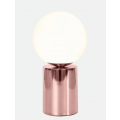 ABAJUR OY COBRE/BRANCO 1XG9 25W D14XA25.5CM
