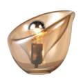 ABAJUR MIELE AMBAR/DOURADO 1XE27 D22XA21CM