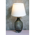 ABAJUR SOFFIATO FUME S/CUPULA 1XE27 C18XL10XA44CM