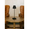 ABAJUR POLDINA MICRO PRETO 8H USB TOUCH 100-240V IP65 CÚP.7XBAS.7X7XA27,5CM