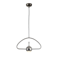 PEND ANELLI METAL DIFUSOR EM VIDRO LED 5W 3000K - FP1160