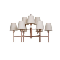 LUSTRE AMALFI 9 BRAÇOS METAL D830XA670MM 9XE27 - LU 419/9