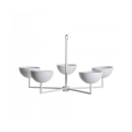 LUSTRE SAVANA 5 BRAÇOS D660XA390MM 5XG9 - LU 430/5