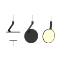 PENDENTE ORBE DIR.ORBITAL LED 12W 3000K 1126LM D176X137MM