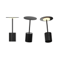 ABAJUR NERO LED INTERCAMBIÁVEL 3W 260LM CABO USB+C AUTON.10H DIM.D125X220MM