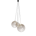 PENDENTE GALILEU LED 4W 3000K 335LM D150XD130XD110MM PRATA