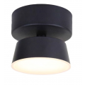 SOBREPOR DUSSO PRETO 1X7W 3000K 455LM D10XA9CM